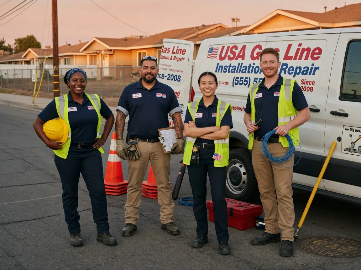 Gas Line Installation company in Bedford, WY